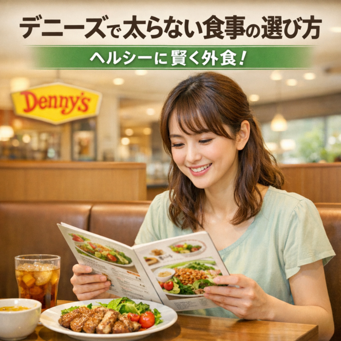 デニーズで太らない食事の選び方