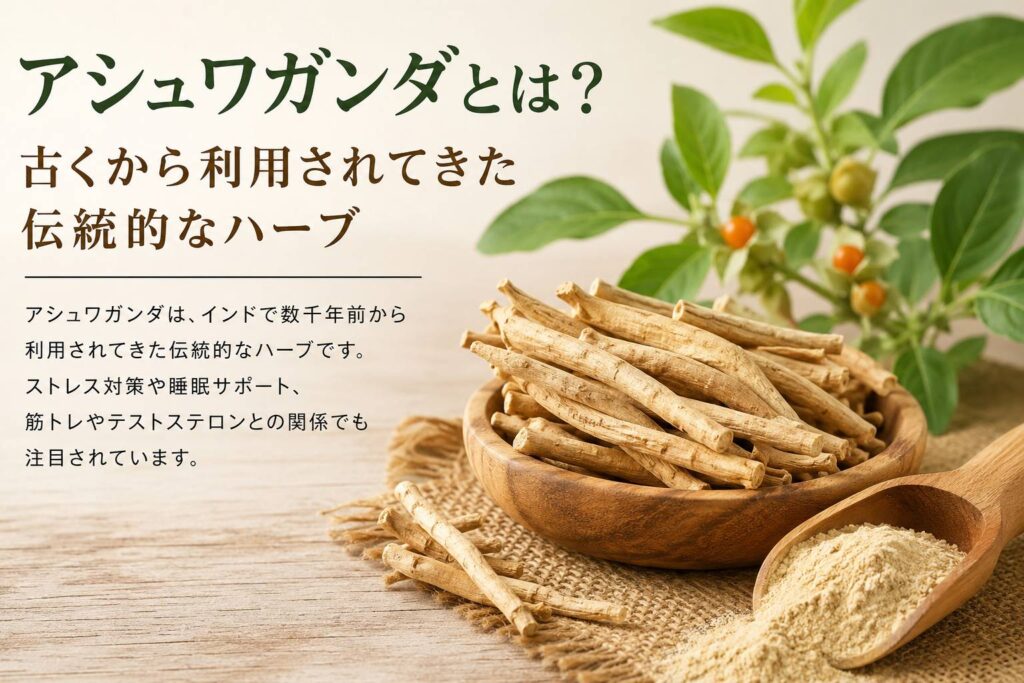 アシュワガンダとは？古くから利用されてきた伝統的なハーブ
